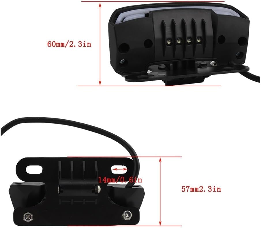 オートバイのテールライトブレーキライトターンシグナルダイナミック 12 ボルトユニバーサル技術 DRZ 400 インジケーターターン