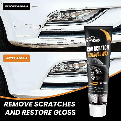 Cera para Reparar Rayones de Auto, Pasta Pulidora 120 ml Kit miniatura 3
