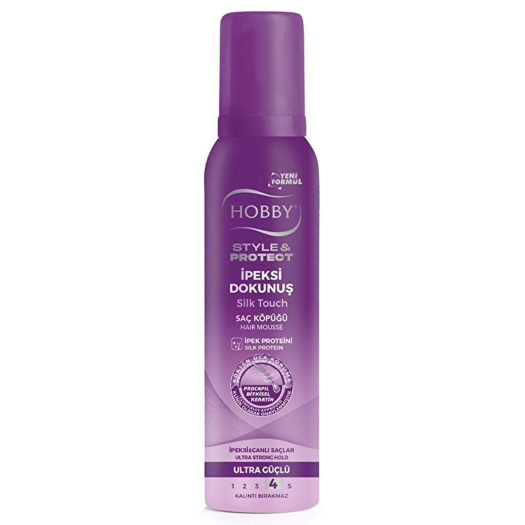 Hobby Saç Köpüğü İpeksi Dokunuş S ve P 150ml
