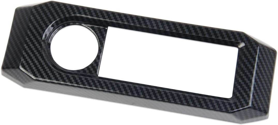 Carbon Fiber Central Control Adjustment Button Panel Cover Trim for Polaris Slingshot 2020-2026