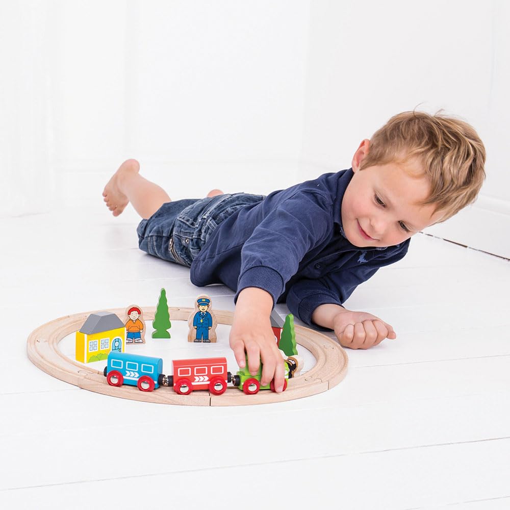Bigjigs Rail Mi Primer Juego de Trenes