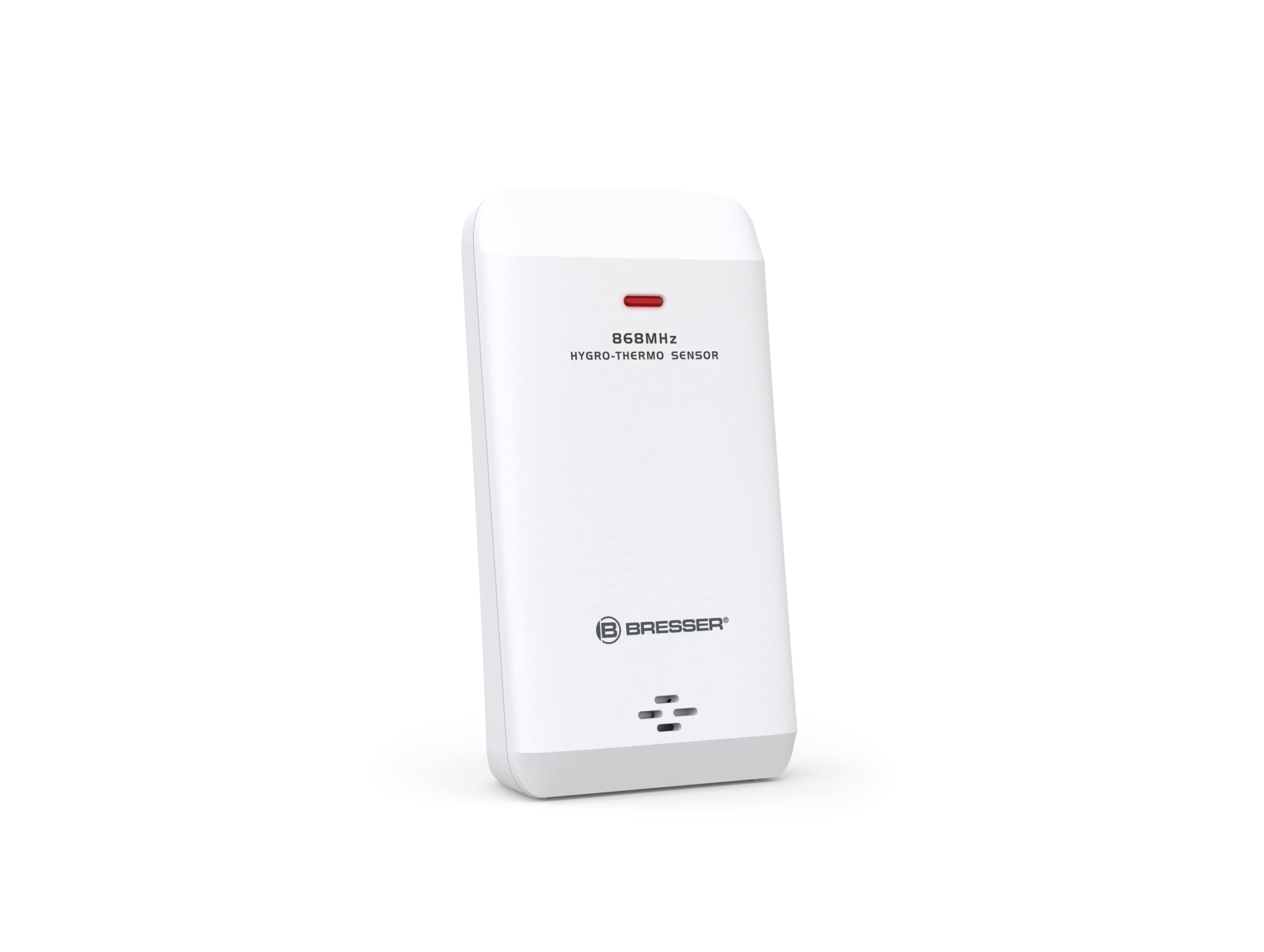 Bresser Wetterstation Funk mit Außensensor - solarbetrieben - und Thermo-Hygro-Funksensor & Thermometer/Hygrometer Sensor zur Temperatur- und Luftfeuchtigkeitsmessung