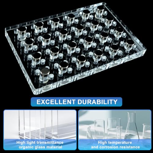 Image of Lab Use Magnetic Rack Separator for DNA, RNA or Protein Purification for 96-Well deep Well Plate for 0.1ml or 0.2ml 96-Well microplate