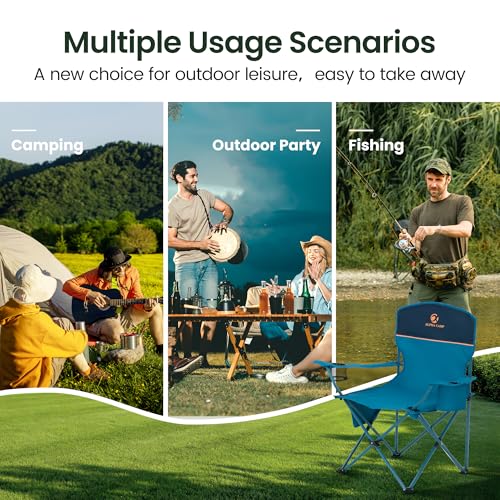 2 Pack Portable Camping Chair for Adults - image 8