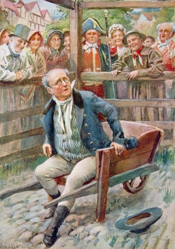 Tableau Impressions d'art Mural Mr Pickwick pour Décoration Chambre et Salon Cosy