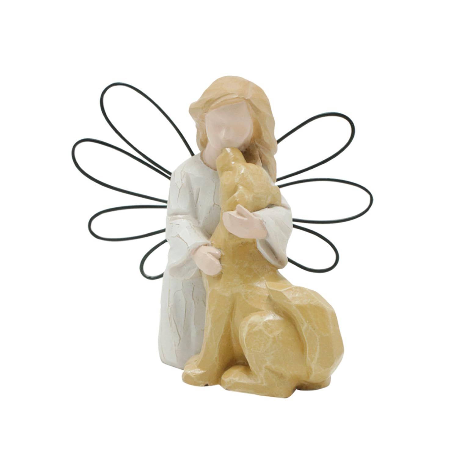 Dog Memorial Gifts, Angel Dog Figurine Sympathy Gift – Pet Memorial Gifts for Loss of Dog, Dog Friendship Remembrance, Sympathy Gifts for Dog Lovers