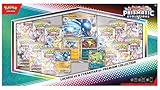 Pokemon TCG Scarlet & Violet Prismatic Evolutions Lucario ex & Tyranitar ex Premium Collection Box - 14 Packs