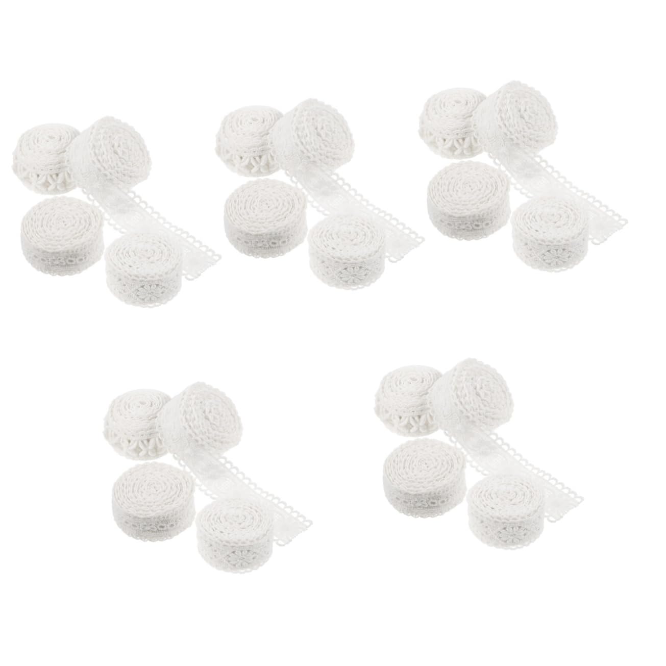 Operitacx 20rollos Cintas De Encaje Vintage Para Manualidades De Yardas Ribetes De Costura y Decoración Para Bodas y Proyectos De Bricolaje