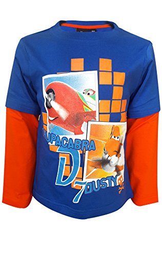 Disney Pixar Planes Boys Red Short Sleeve T-Shirt Age 5 Years