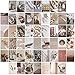 50 Stück/100 Raumdekor, ästhetische Collagenbilder, Wandkunst-Collage-Kit, Wohnheim-Wanddekoration, ästhetische Poster,Wandkunstdrucke für Mädchen,ästhetische Fotos,mädchenhafte Schlafzimmer(Rosa)