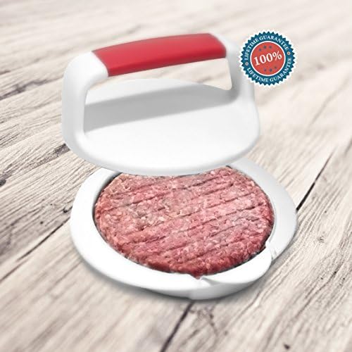 Vitabliss Ultimate Burger Pack – Including Burger Press, Grill Mats and Stack of Wax Papers