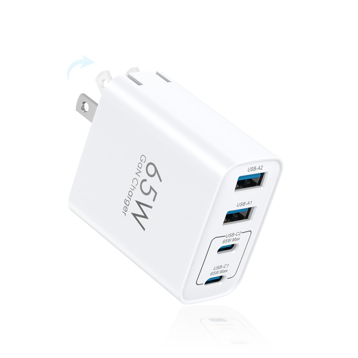 Amazon.co.jp: TOPADRE 65W 充電器 type-c 【4台同時に急速充電・小型