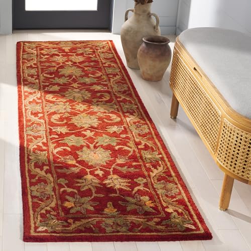 SAFAVIEH Antiquity Collection Runner Rug - 2'3" x 12', Red