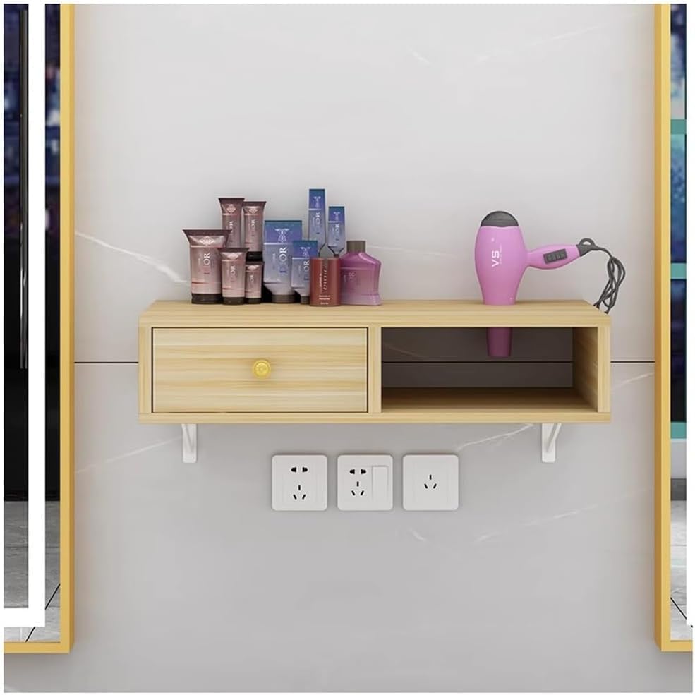 Station de salon de coiffure flottante pour optimiser l'espace du spa