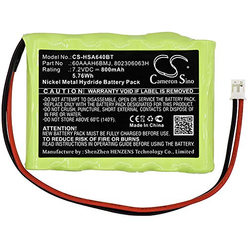 Replacement Battery for Yale Easy AI, Easy EF, Easy Fit, HSA6400 Premium Alarm Control, HSA6410 Panels