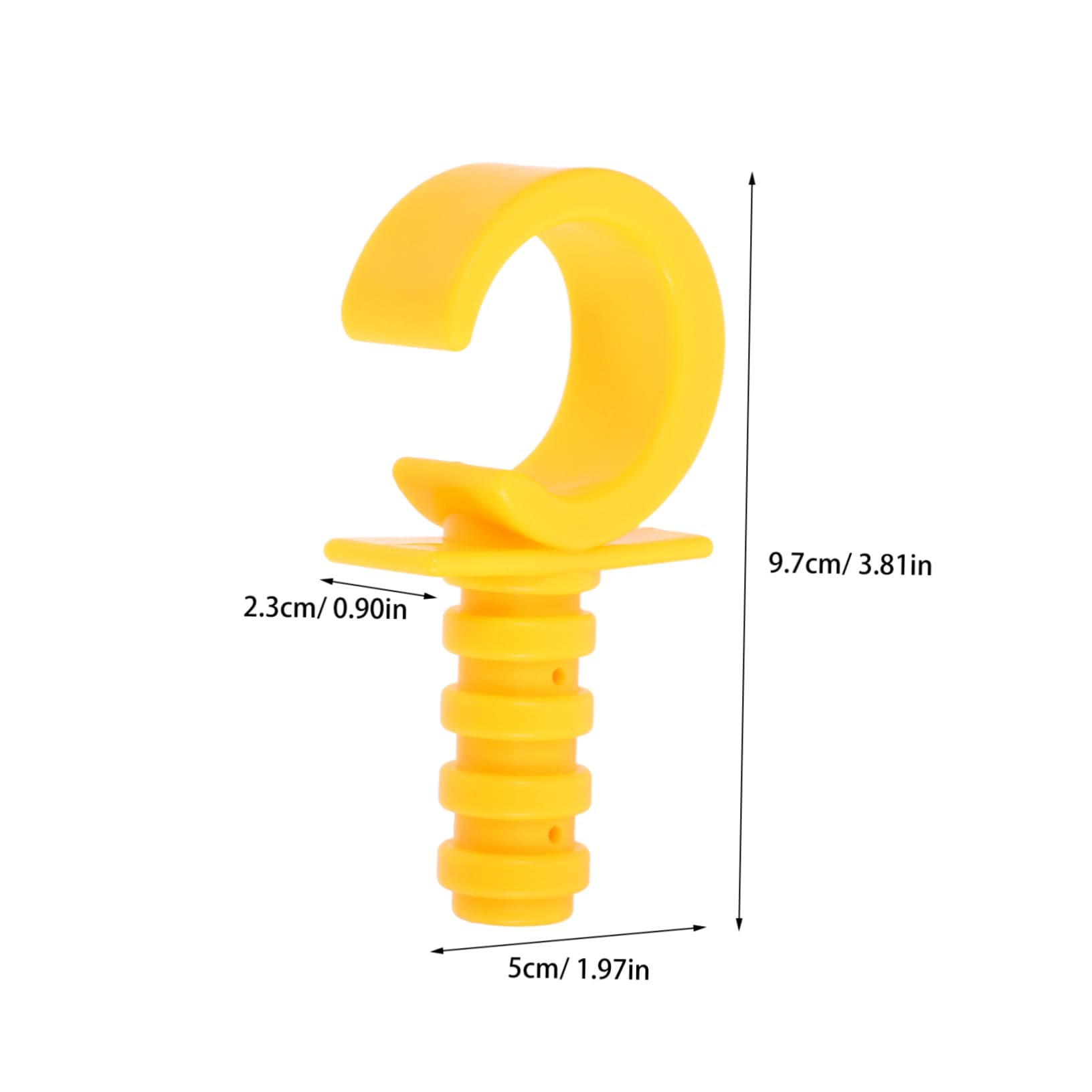 JUMPLAWN Window Opener Pole Hook Portable Replacement Rod Hook for Sliding Windows Efficient Blind Opening Tool Lightweight Design for Easy Use for Home and Travel