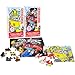 6 Pack Transformers, TMNT, Power Rangers Jigsaw Puzzles Set - Bundle with 6 Assorted Puzzles for Boys Plus Stickers, More | Puzzle Pack for Kids Ages 4-8