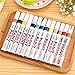 Lot 13 Color PERMANENT PAINT PEN MARKER RUBBER WOOD METAL