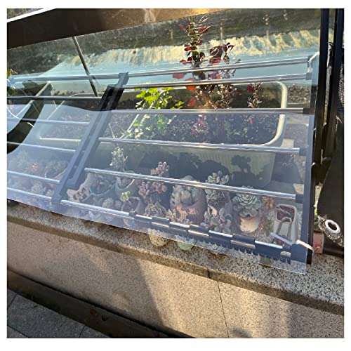 Toiture transparente incassable en polycarbonate contre la grêle