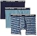 Lucky Brand Men's 3-Pack Solid and Clover Stretch Boxer Brief