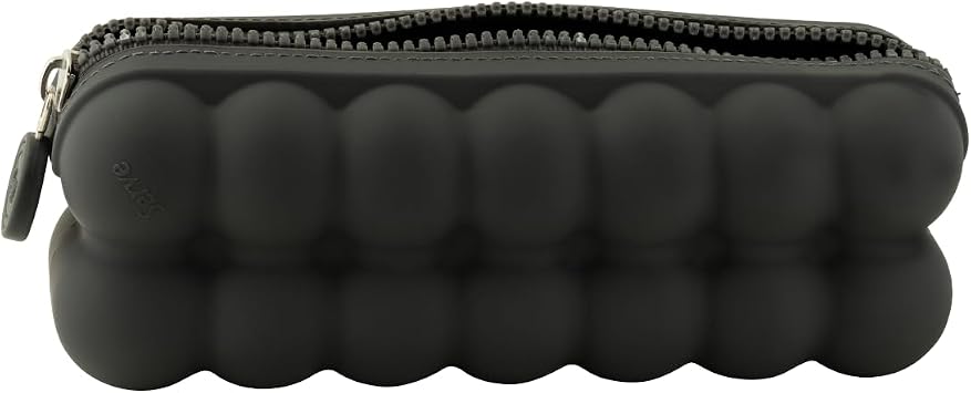 Serve Oshi Pencil Bag Dark Gray Silicone Govde