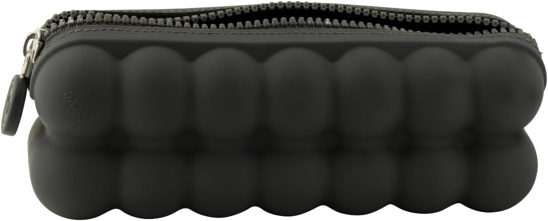 Serve Oshi Pencil Bag Dark Gray Silicone Govde