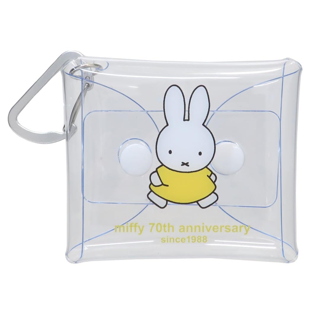 Amazon | クリアマルチケースSS 70周年ヒストリー miffy 1988 | ポーチ