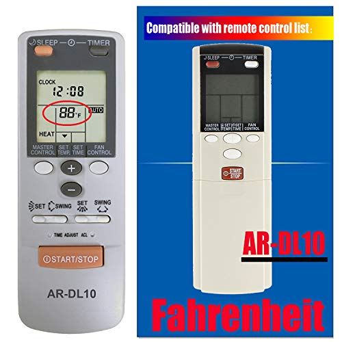 Télécommande climatiseur Fujitsu AR-DL10 compatible ASU18C1