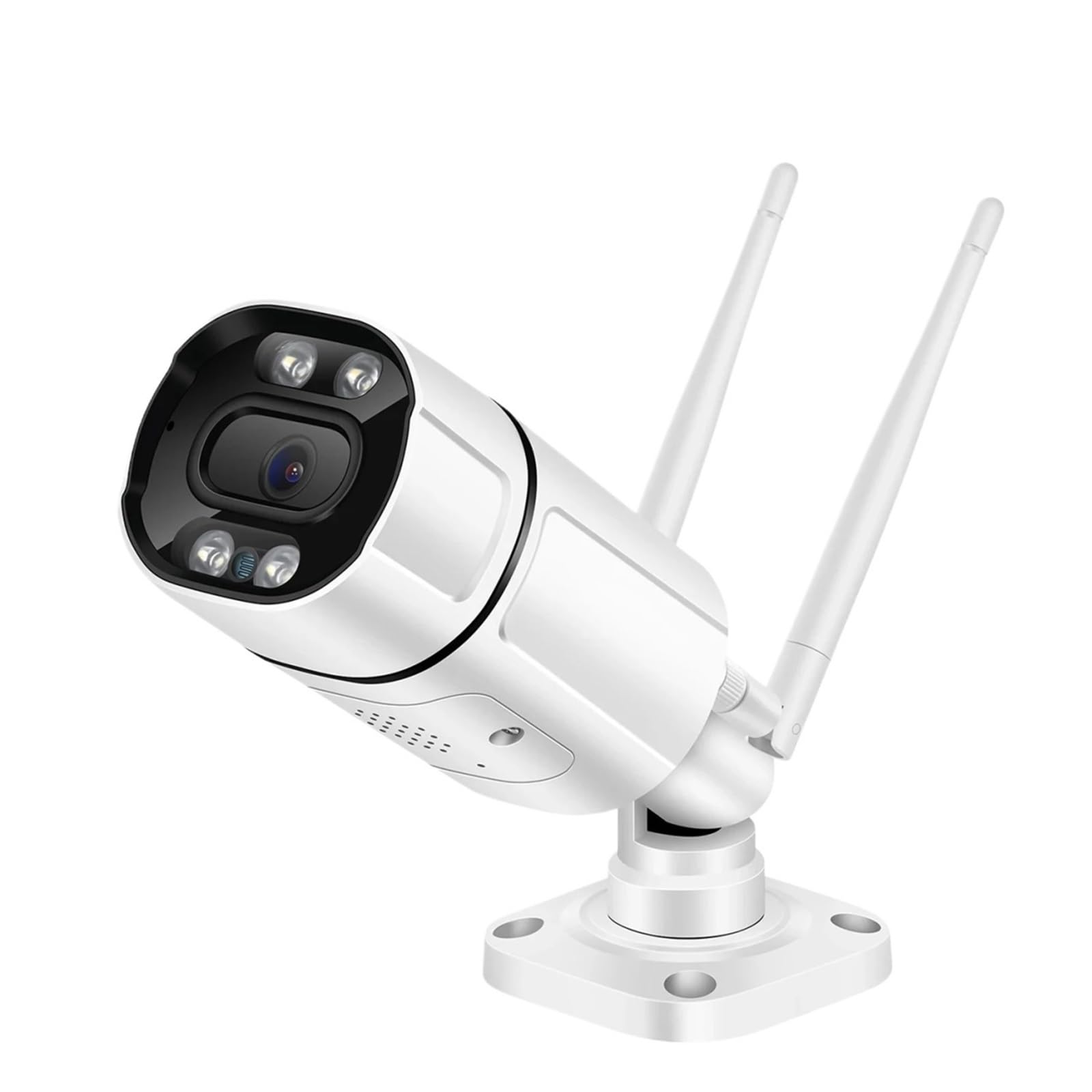 Telecamera IP da 5 MP, Wi-Fi, Ai, rilevamento Umano, Audio, Wireless, Telecamera di Sicurezza CCTV a Colori HD 1080P, Visione Notturna a infrarossi(5MP 64G Card)