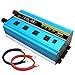 Przetwornica mocy 1500W czysta fala sinusoidalna Przetwornica DC 12 V na 110V AC z wyświetlaczem LCD 4 gniazda AC 4 port USB do domu,kampera,ciężarówki,kempingu,podróży,ciężarówki,przyczepy kempingow