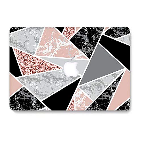 AQYLQ Funda Dura para MacBook Air 13 Pulgadas (A1369 / A1466), Ultra Delgado Carcasa Rígida Protector de Plástico Acabado Mate Cubierta, DL-61 mármol Blanco y Negro