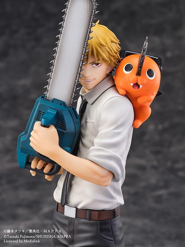 Amazon.co.jp: チェンソーマン:デンジ&ポチタ 1:7スケール PVC