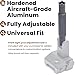 Tacticon Flip Up Iron Sights for Rifle – Quick Target Acquisition, Reliable Backup, and Instant Deployment - Includes Front Sight Tool - Fits Picatinny & Weaver Rails