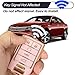 WENHENI Keyless Entry Systems Key for Cadillac Key Fob Cover Shell with Keychain Fit for Cadillac Escalade SRX CTS ATS XTS DTS STS 2008-2015 Smart Key (Gold-Pink)