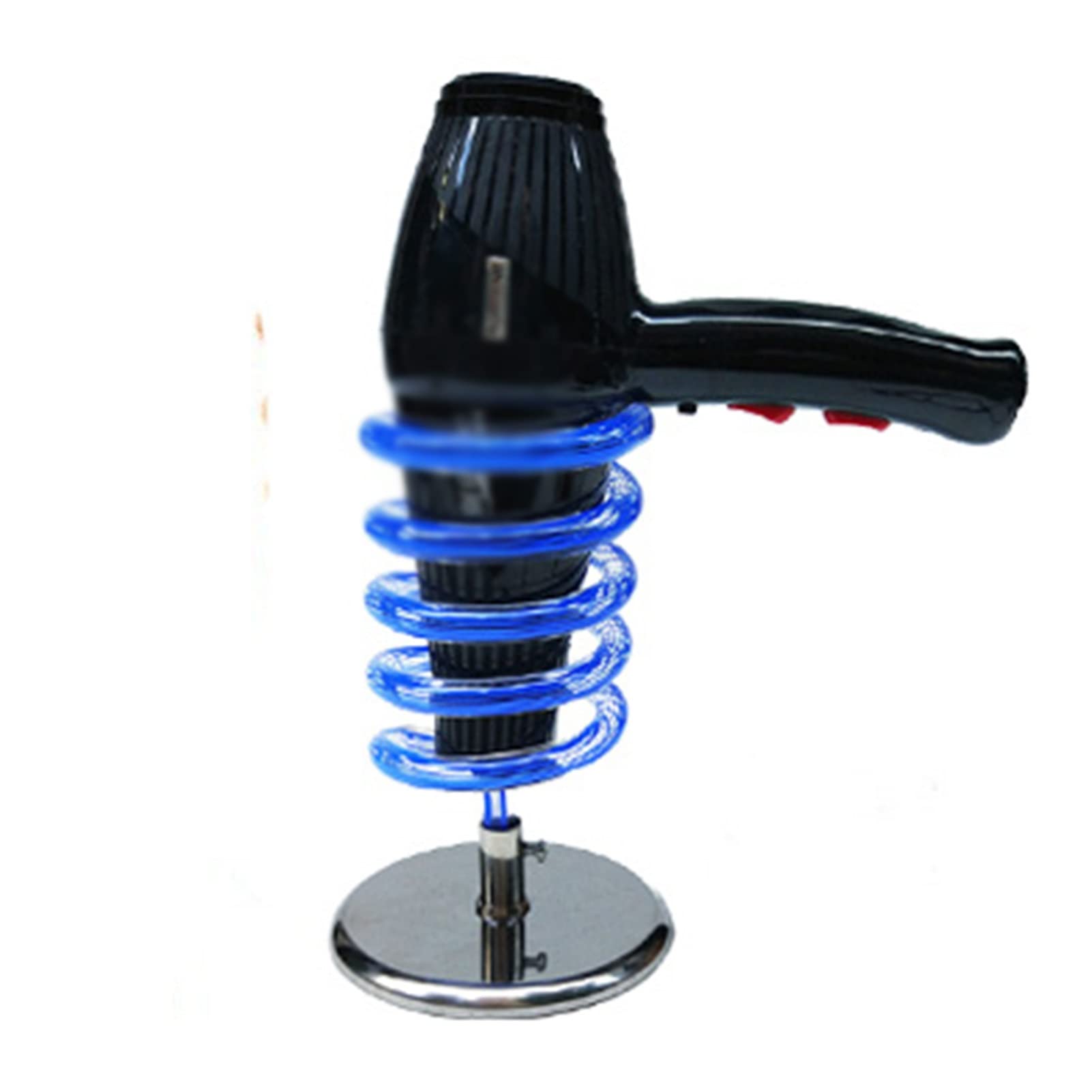 BDAYEK Hair dryer holder Bathroom Blow Dryer Holder, Desktop Hair Stand, Stainless Steel Base, Suitable for Living Room, Salon