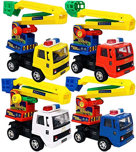 Image of Smart Picks Rescue Service Display Piece /Pull Back Toy for Kids (Colour May Vary)
