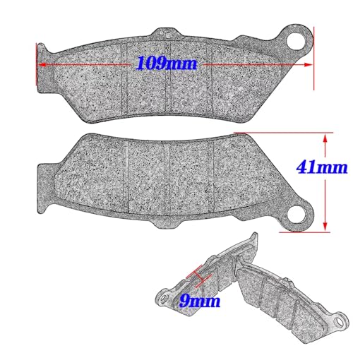 Plaquettes frein moto à disque pour restaurer le freinage du scooter C1