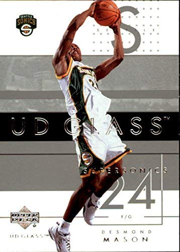 Amazon.com: 2002-03 UD Glass #81 Desmond Mason NBA Basketball 