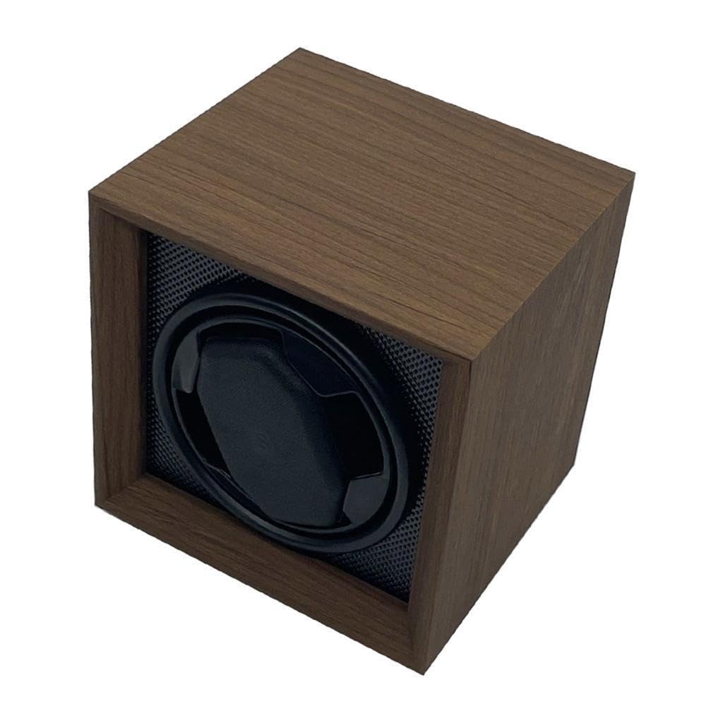 Premium Automatik Uhrenbeweger mit intelligentem Motor und | Design. Wunderschön gefertigtes Holzdisplay für Uhrensammler. Leiser Motor, geräuschlos, sicher. Automatisches Rot.