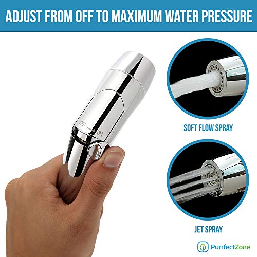 Purrfectzone Two Mode Bidet Sprayer for Toilet and Baby Cloth Diaper Sprayer- Easy to Install, Great Hygiene with Less Money Spent (Chrome) - Thumbnail 7