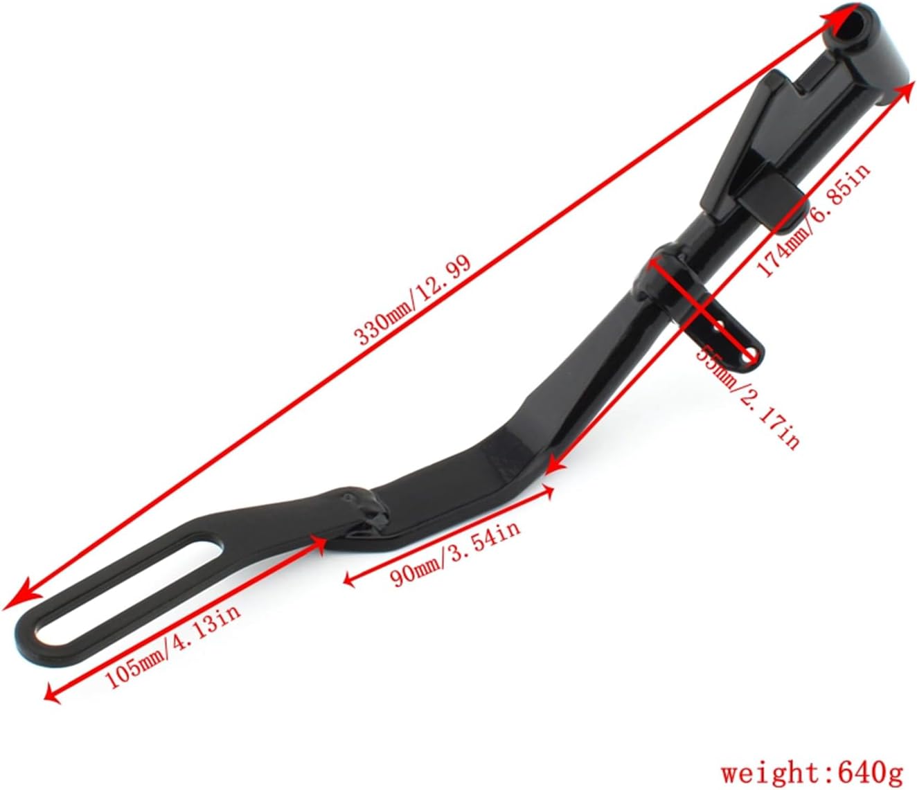 Center Side Jiffy Kick Stand For Harley XL883 XL1200 Sportster 50185-04B