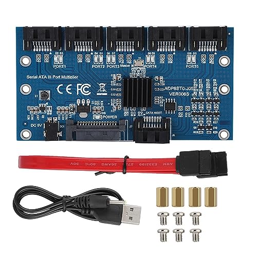 Port Multiplier Card para expansión de 5 discos duros miniatura 5