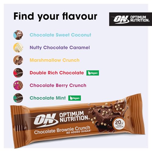 Optimum Nutrition Chocolate Brownie Crunch Protein Bar, 10 x 65 g - Image 6