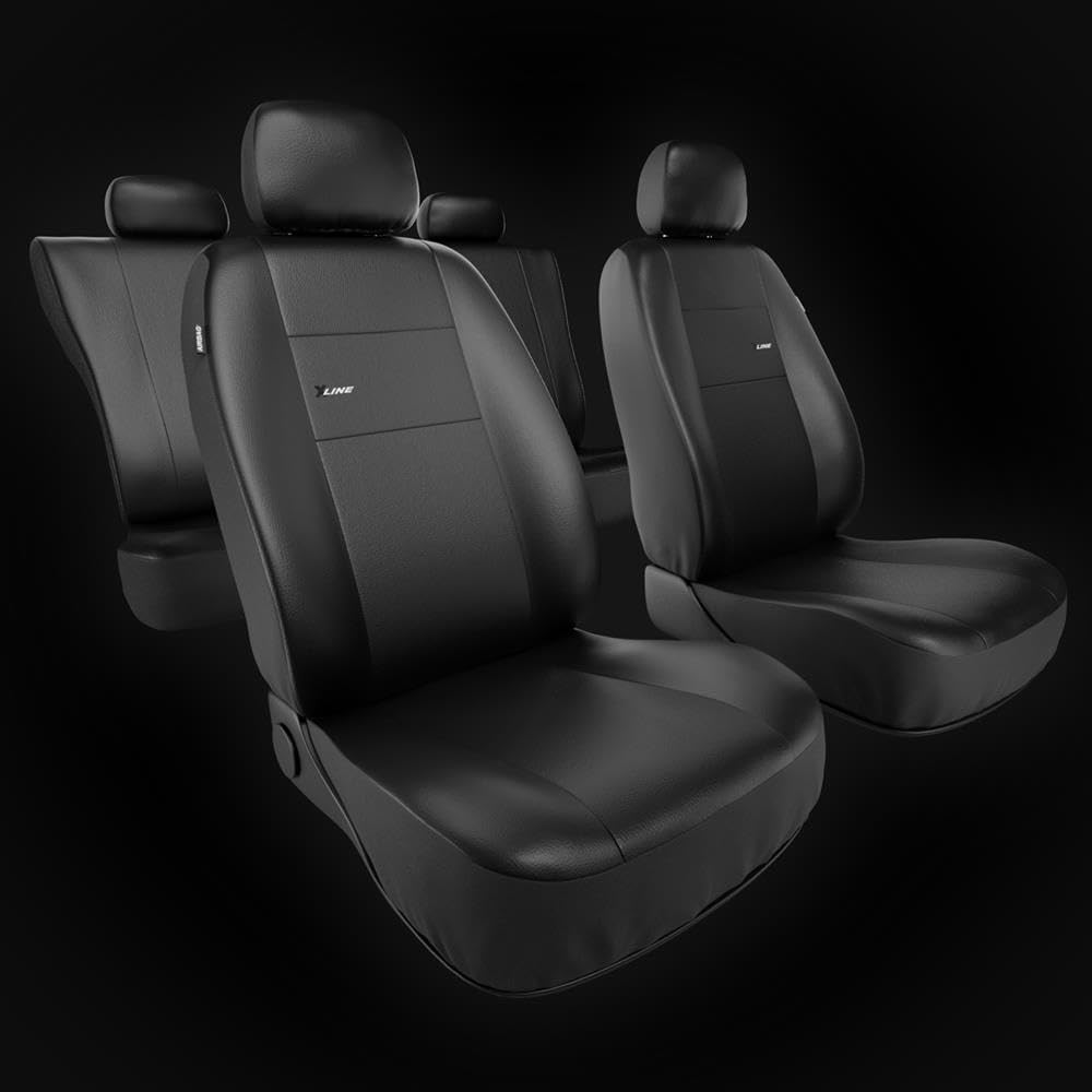 Mossa Fundas Asientos Coche aptas para Seat Altea 2004-2015 XL-B | Monovolumen