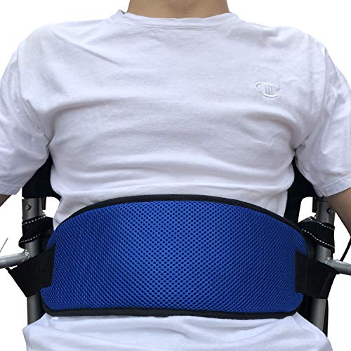 Wheelchair Seat Belt Adjustable Medical Wheelchair Safety Harness For Patient Caring, Cushion Harness Straps With Easy Release Buckle #TOP5