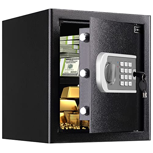 Home Safe Fireproof Waterproof,Fireproof Safe With Digital Keypad,Security Large Safe Box For Documents Money Gun And Other Personal Items(1.4 Cuft Black) #TOP4
