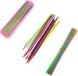Totority Brinquedos Educativos 30 Peças Brinquedos De Mesa Brinquedos Interativos Para Pais E Filhos Bastões De Coleta Barras Coloridas Educativas Barras Coloridas Quebra-Cabeças