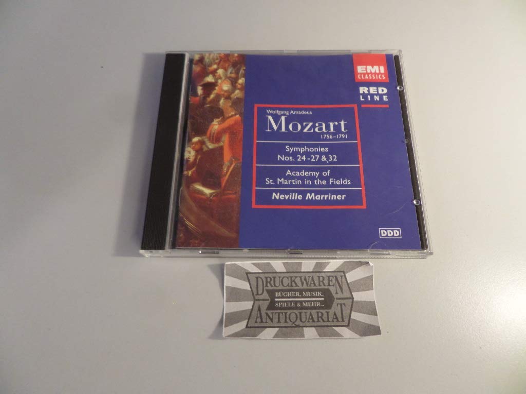 Symphonies 24-27 & 32 [Audio CD] Mozart; Marriner and Asmf