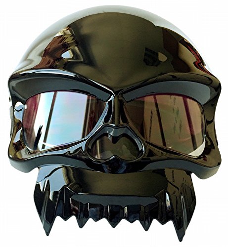 Demi-casque Harley personnalisé GZZ noir mat en taille L pour moto électrique