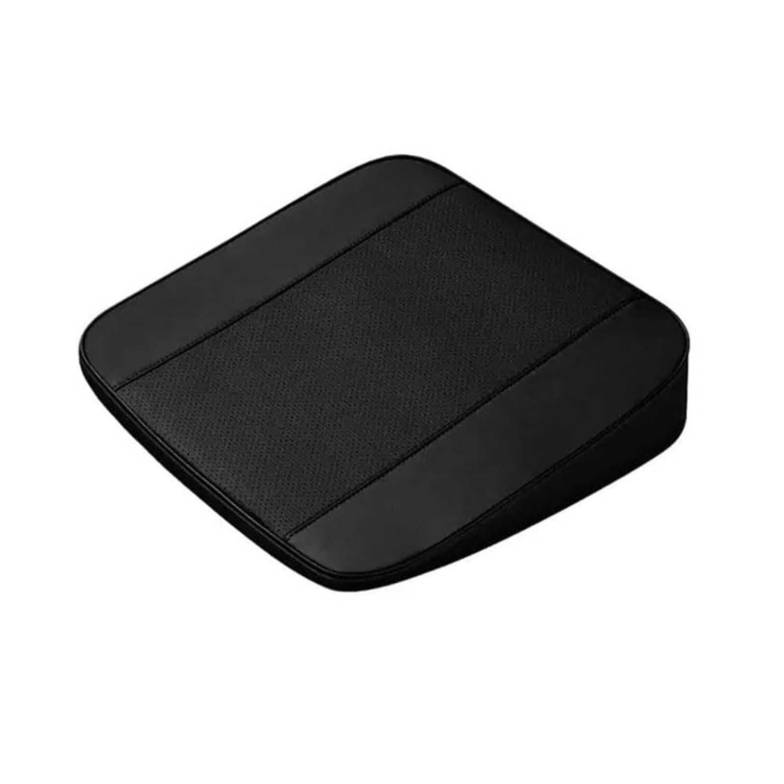 Coussin de Siège Auto pour Conducteur pour Peugeot 3008 5008, Mousse à Mémoire de Forme Ergonomique Soutien Lombaire Coccyx Voiture,Black-6 cm